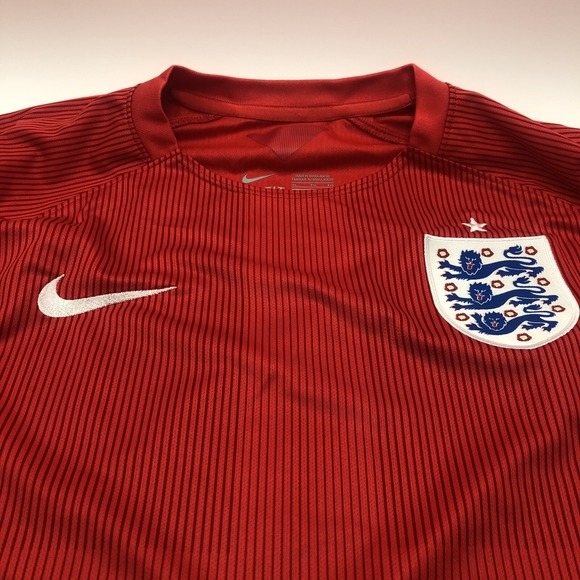 England National Football Team Shirt Nike Authentic Mens XL Dri-fit Polyester - Picture 3 of 15